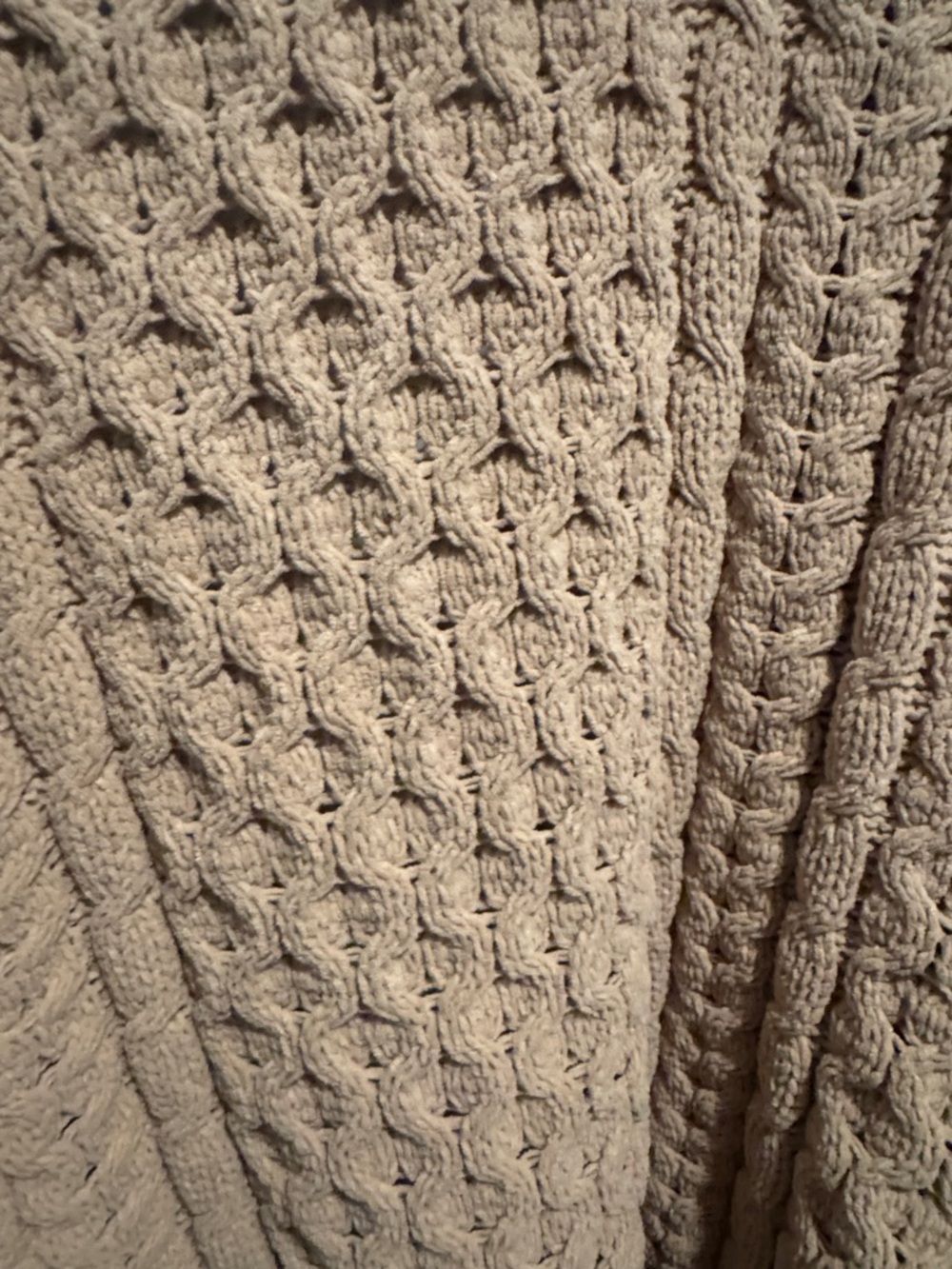 Abercrombie & Fitch Tan Textured Knit Sweater - Picture 4 of 4